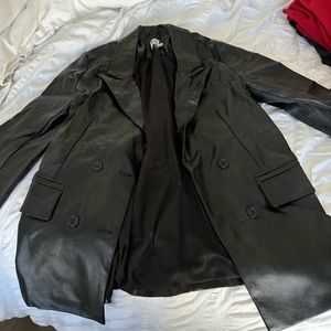 Princess Polly leather blazer